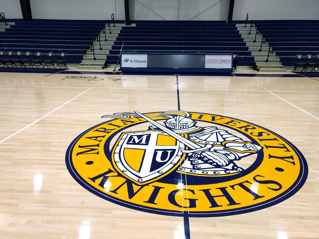 University custom floor